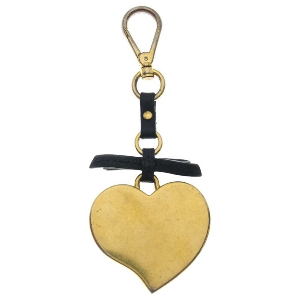 Prada Bag Charm Key Holder Keychain Black - Picture 2 of 6